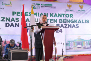 Bupati Bengkalis Resmikan Kantor Baznas Bengkalis, "sekaligus berikan Apresiasi Pengumpulan ZIS