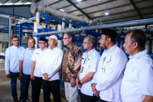 Tinjau Lokasi SPAM Di Medang Kampai, Wali Kota Dumai: Difungsikan Untuk Kebutuhan Air Masyarakat Kecamatan Medang Kampai dan Sekitarnya