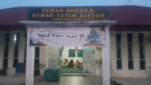 Ketua yayasan aisyah gelar berbagi kebahagian di bulan suci ramadhan di hadiri oleh ketua MUI kabupaten bengkalis 