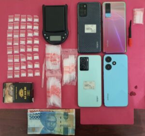 Dua Kurir dan Bandar Sabu Di Tangkap Satresnarkoba Polres Bengkalis