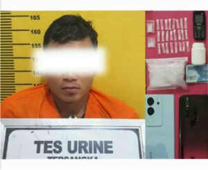 Pengedar Narkoba Kecamatan pinggir di ringkus Satres narkoba Polres Bengkalis