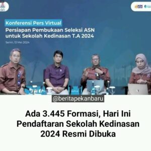 Ada 3.445 Formasi, Hari Ini Pendaftaran Sekolah Kedinasan 2024 Resmi Dibuka