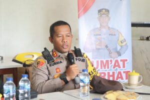 Jumat Curhat Kapolres Kepulauan Meranti Sampaikan Harkamtibmas dan Terrtib Berlalulintas