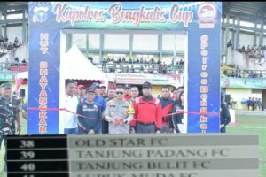 Tanjung padang FC ikut dalam Turnamen Sepak Bola Polres Bengkalis Cup Tahun 2024