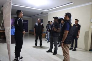 Sat Reskrim Polres Meranti Gelar Patroli Blue Light