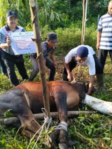 DPD PW-MOI Kabupaten Bengkalis Berbagi daging kurban dengan Media Group 3K3.co.id 25 kupon
