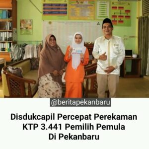 Sekda Pekanbaru Menghimbau kepada warga Pekanbaru yang belum merekam KTP segera merekam KTP