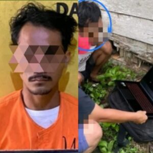 Tim Opsnal Reskrim Polres Bengkalis Berhasil mengamankan Buruh Harian lepas Pencuri Laptop