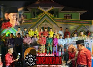 AKBP (Purn) H. Asmar Membuka secara resmi Musabaqah Tilawatil Qur'an (MTQ) Ke-XV tahun 2024 tingkat Kecamatan Merbau.