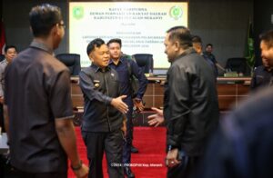 Bupati Asmar Sampaikan Ranperda Pertanggungjawaban Pelaksanaan APBD Kepulauan Meranti 2023