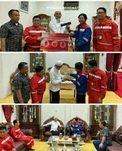 Wali kota Dumai gelar pertemuan dengan General maneger PT kilang Pertamina Hari ini