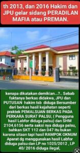 NEGARA INI DIDUGA PUNYA PEMERINTAHAN MAFIA ATAU ILEGAL YANG MENYESATKAN BANGSA.