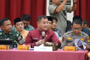 Pemprov Riau Gelar Rakor Persiapan Kesiapan Pilkada 2024, Pjs Wako Komit Sukseskan Pesta Demokrasi di Kota Dumai