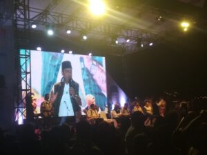 Warga provinsi Riau sangat antusias menghadiri malam kampenye dari nomor urut dua