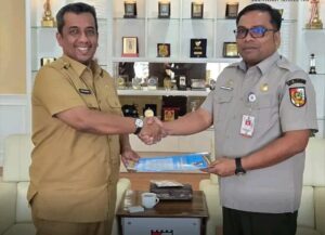 PJ WALIKOTA TUNJUK ZARMAN CANDRA SEBAGAI PLH SEKDAKO