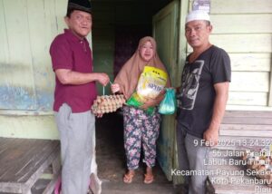 Kewalian labu baru timur gelar pembagian anak yatm dan kaum dhuafa