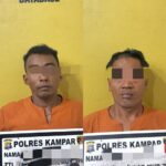 Satreskrim Polres Kampar, Tangkap Dua Pelaku Jambret Korban Alami Kerugian 50 Juta dan Luka-luka 