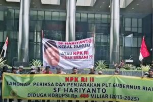 Gelar Aksi Jilid III, GEMARI Jakarta Minta KPK Usut Dugaan Korupsi SF Hariyanto Rp 486 Miliar Gelar Aksi Jilid III, GEMARI Jakarta Minta KPK Usut Dugaan Korupsi SF Hariyanto Rp 486 Miliar